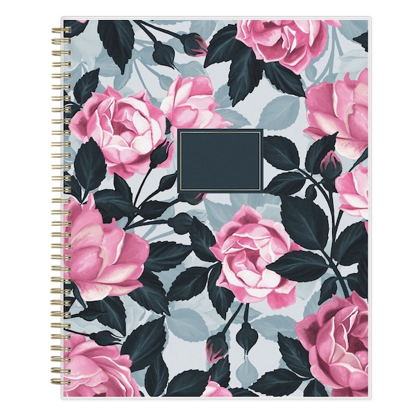 Roosevelt Pink Academic Weekly/Monthly Planner,11 In.x8.5 In.,12-Month July-June: 2024-2025